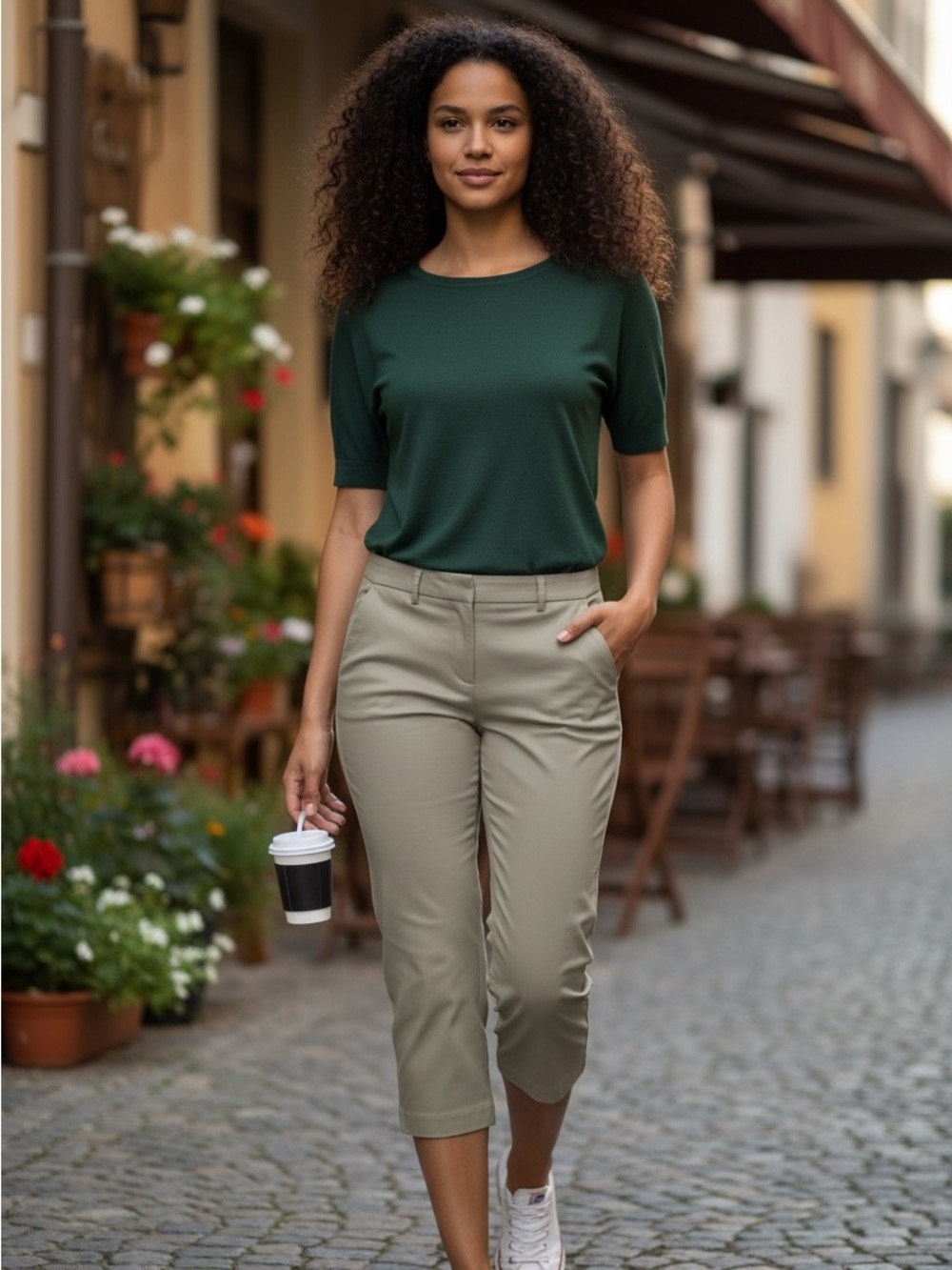 Apt. 9 Cropped Dress Pants in Light Gray